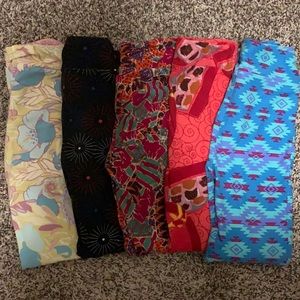 LuLaRoe Kids leggings L/XL
